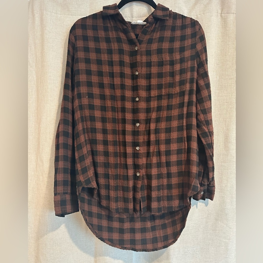 Beachlunchlounge Flannel in Size Small.